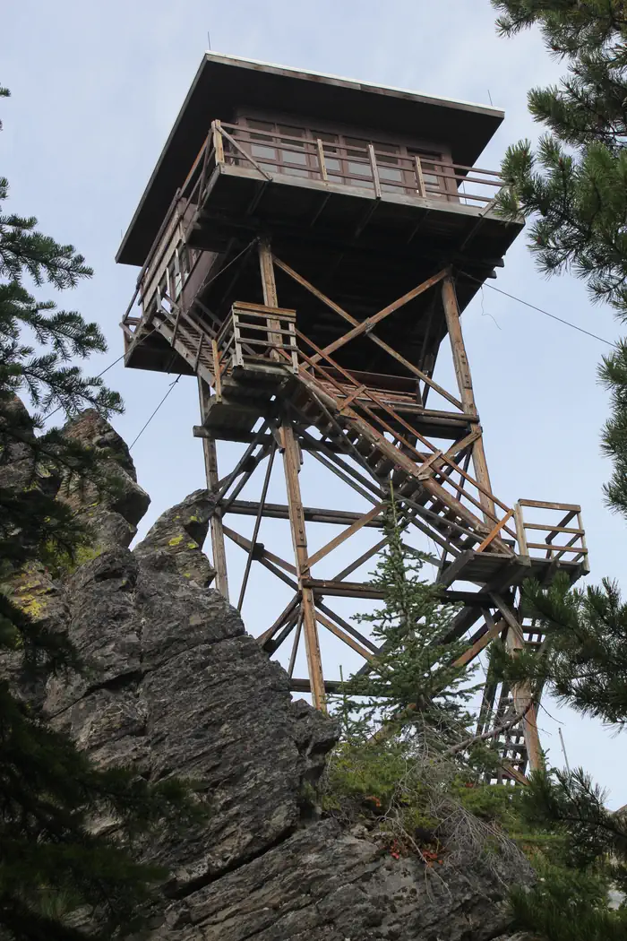 Up Up Lookout β Steps to tower.