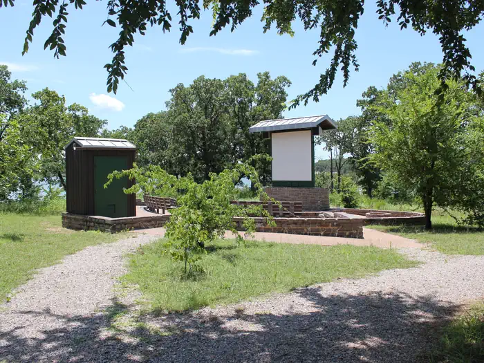 The Point Campground (ok) Chickasaw Nra — Amphitheater at Point Campground