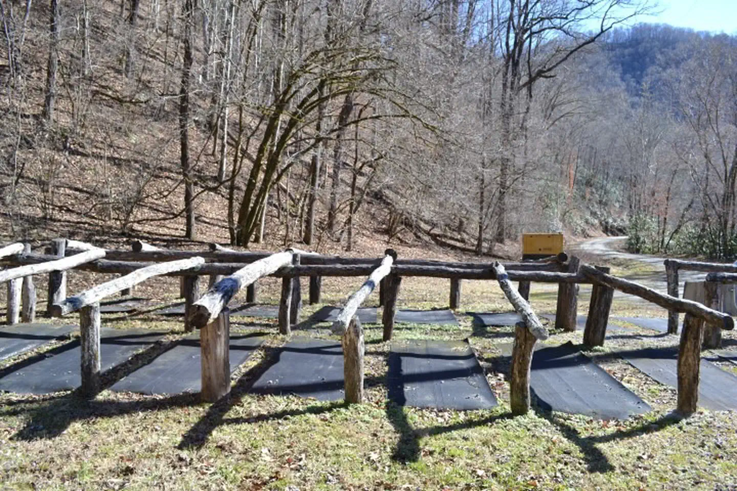 Tow String Horse Camp — Another view of the Hitching Post at Tow String Horse Camp