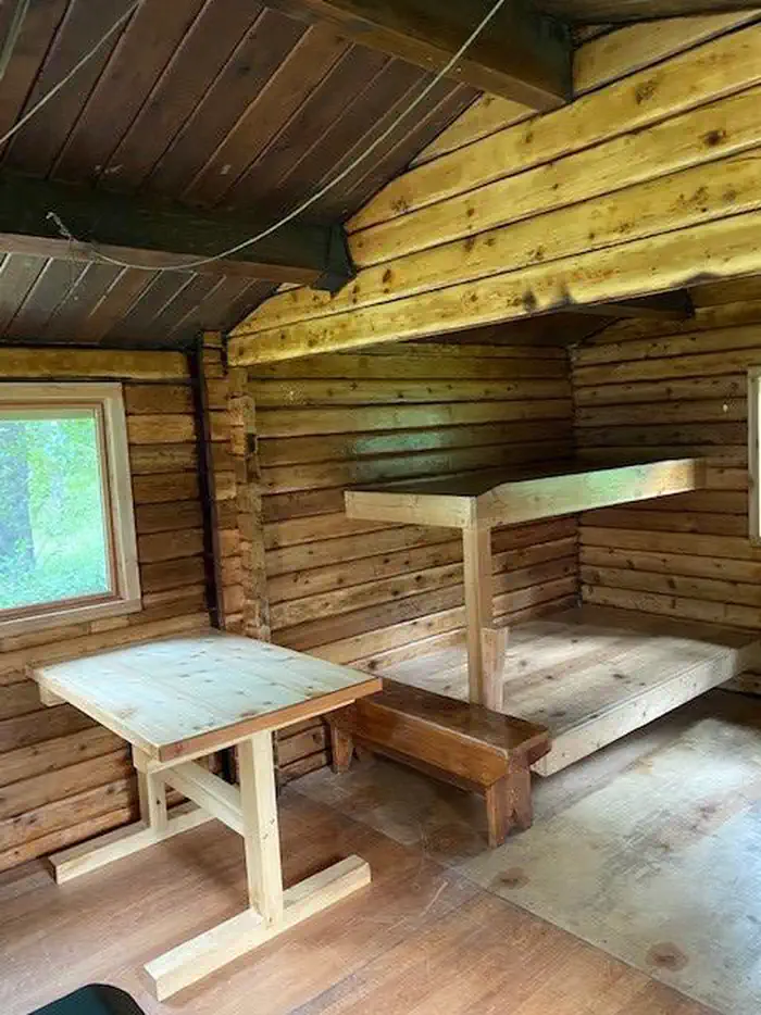 Crescent Lake Cabin — Crescent Lake Cabin bunks
