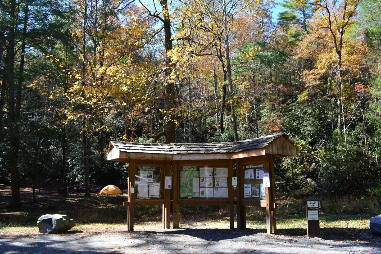 Mortimer Campground β Kiosk