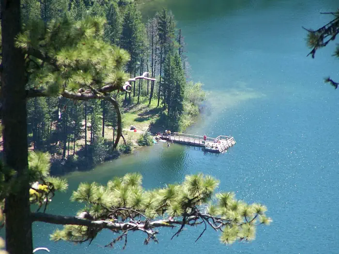 Bonaparte Lake Campground — Bonaparte Lake Fishing Dock