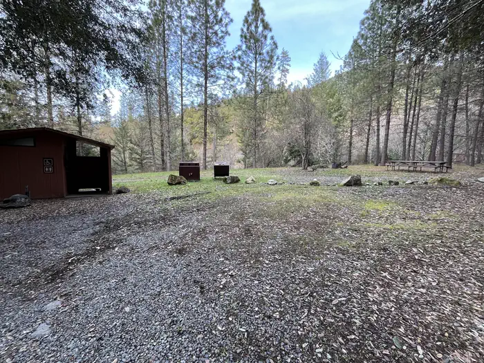 Pearch Creek Campground — Pearch Creek Day Use Area and Restroom