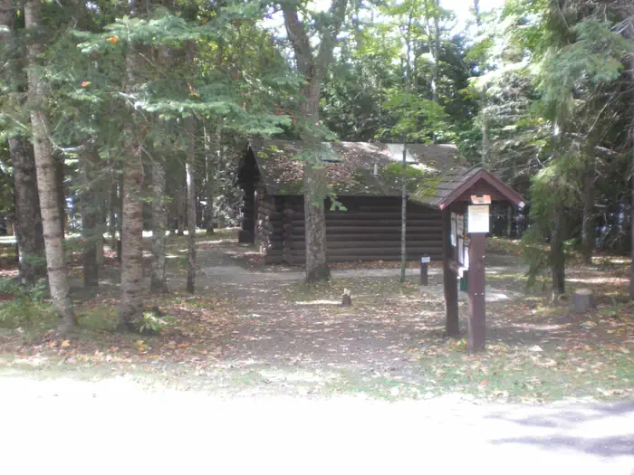Lake Ottawa Campground — Lake Ottawa Campground restroom building