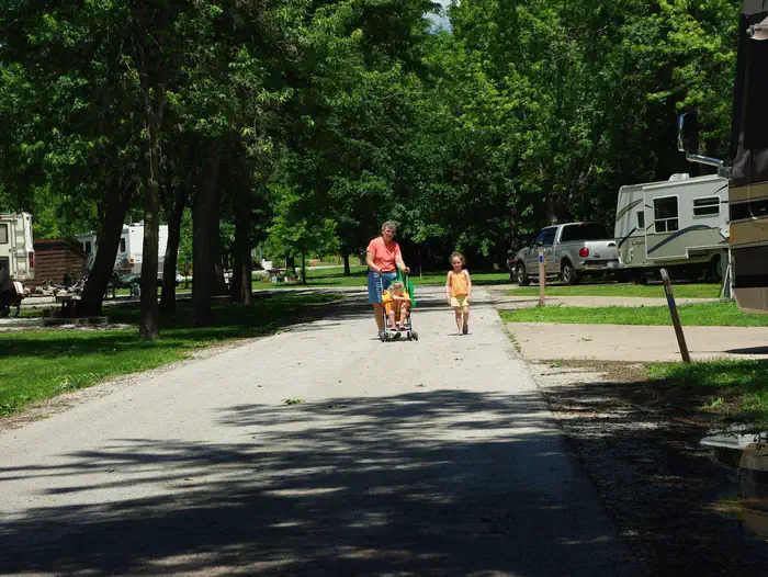 Shady Creek — Out for a stroll!