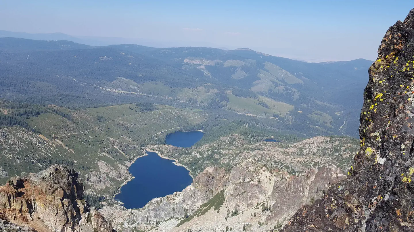 Berger — View from Sierra Buttes near Berger Campground