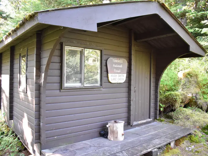 Hugh Smith Lake Cabin — Hugh Smith Cabin Front