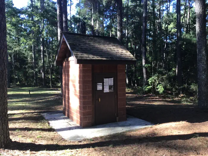 Rocky Branch Seasonal Camp — A photo of restroom facility at Rocky Branch Seasonal Campground (SC)