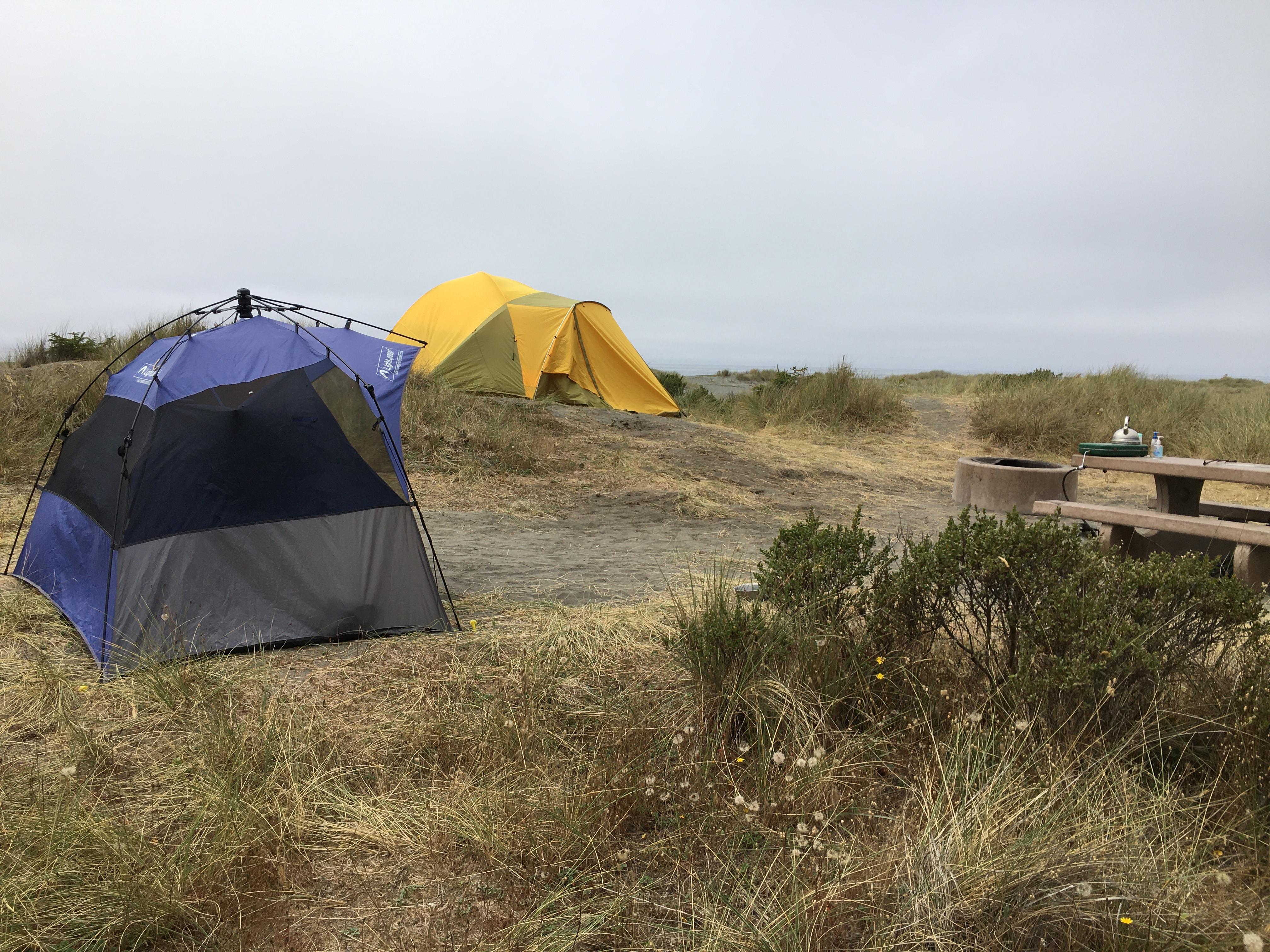 Gold Bluffs Beach Campground – Prairie Creek Redwoods State Park