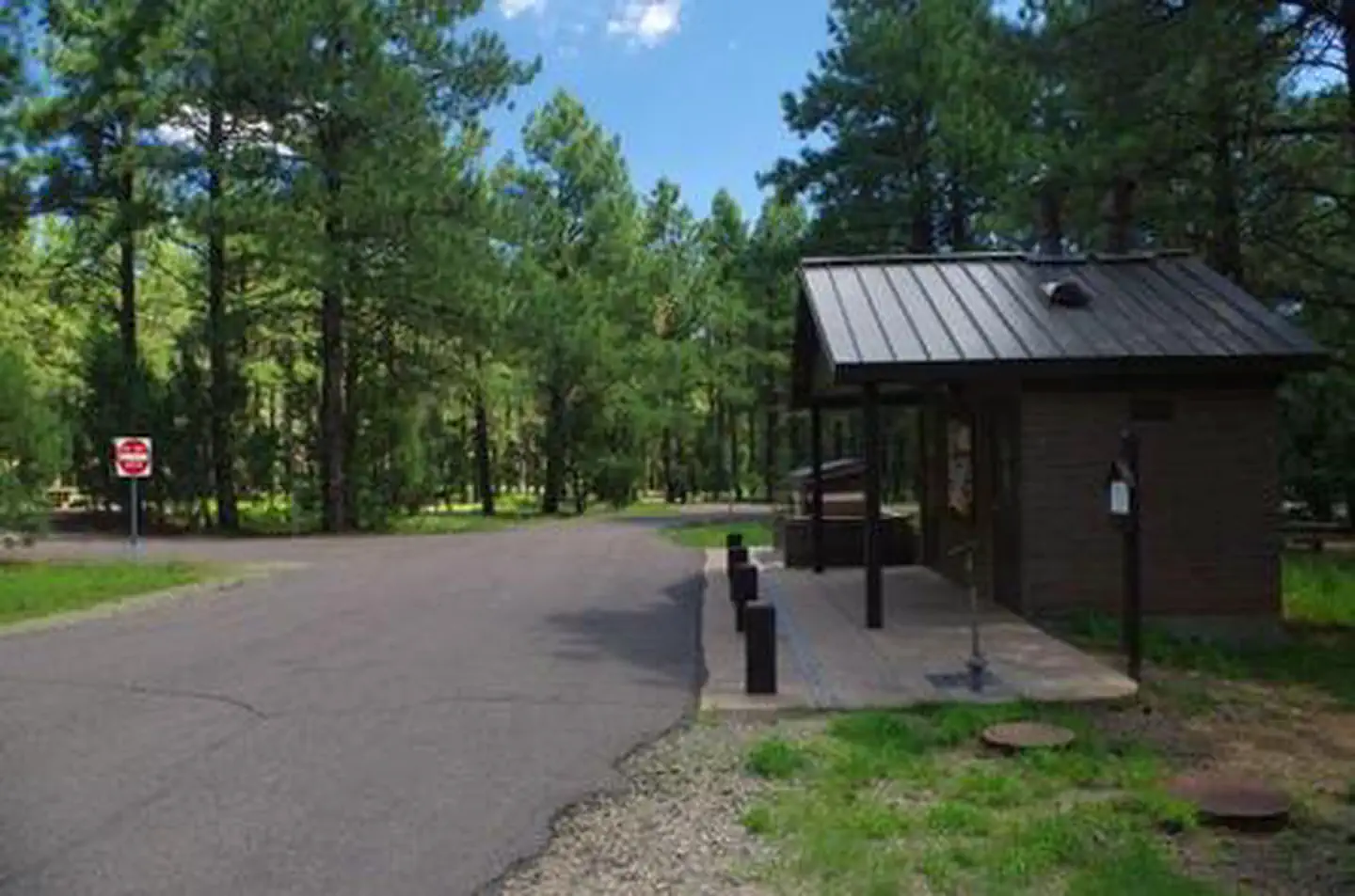 Potato Patch Campground — Restrooms at POTATO PATCH CAMPGROUND