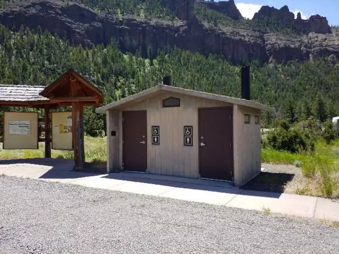 Rex Hale Campground — Rex Hale Campground Restrooms