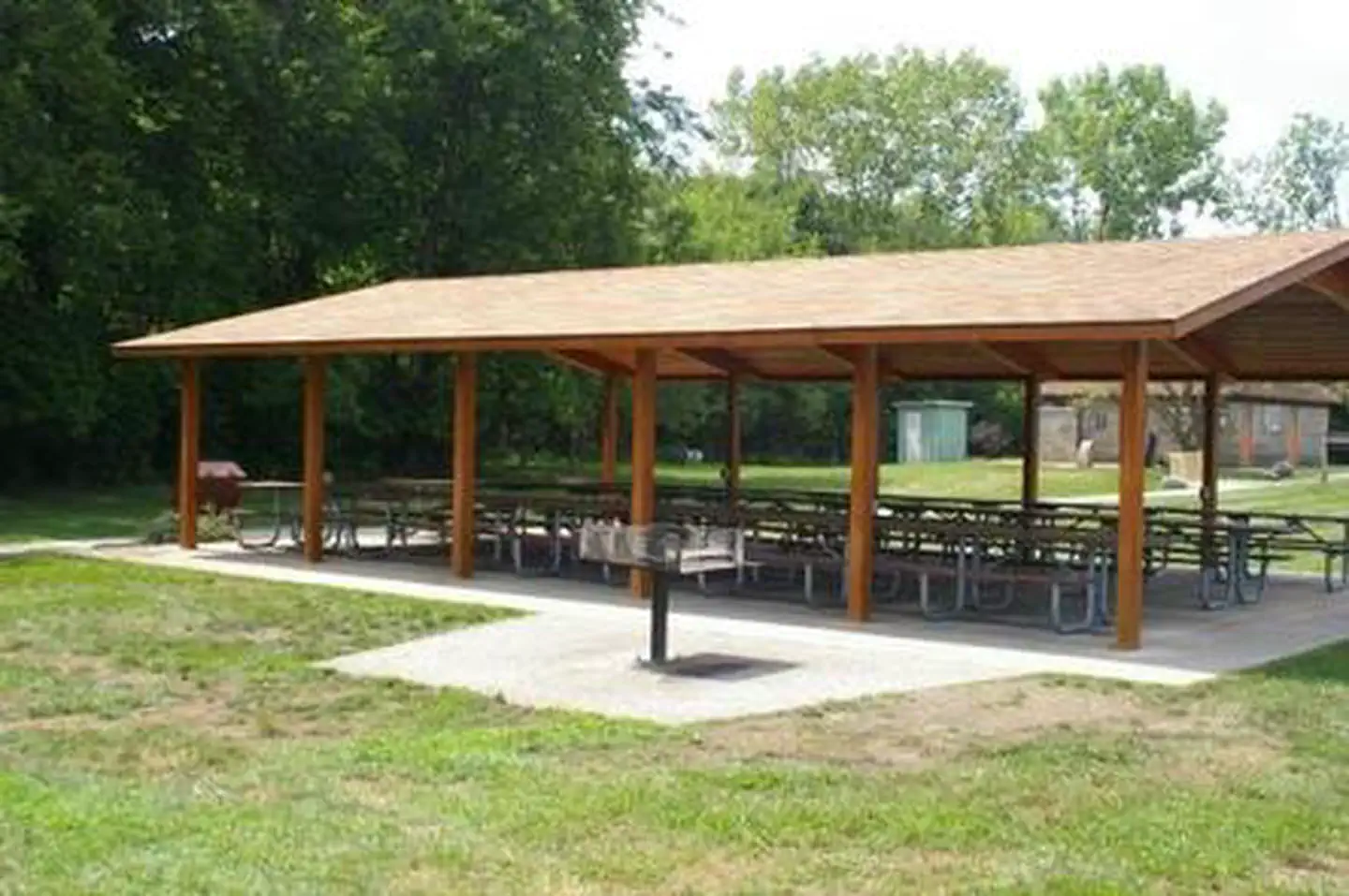 Cj Brown Dam and Reservoir - Dam Site (Oh) — Prairie View Picnic Shelter