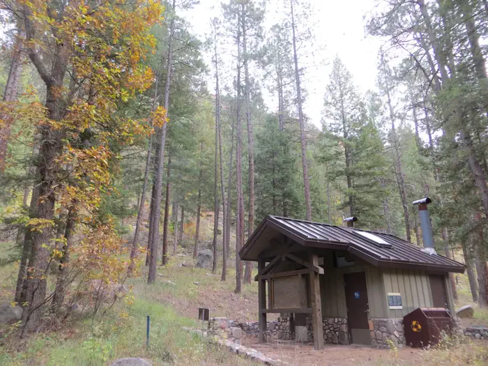 Pine Flat Campground West — Pine Flats Campground Restroom Building.