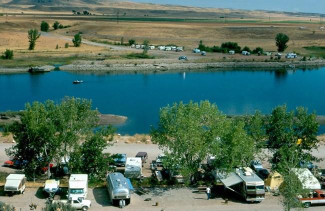 Afterbay Campground — Afterbay Campground looking toward Grapevine Campground.
