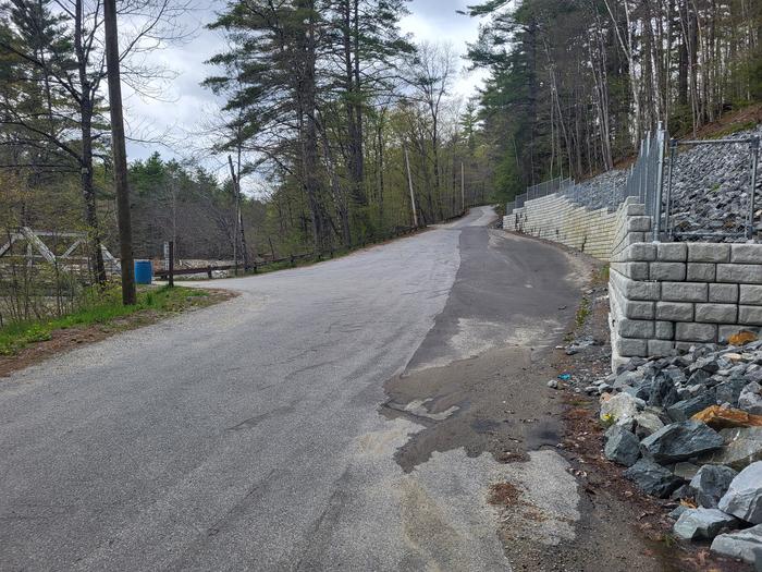 Winhall Brook Camping Area — Slason Bridge approach