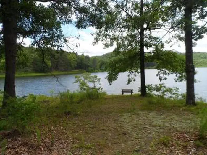 Loggers Lake Campground — View of Loggers Lake