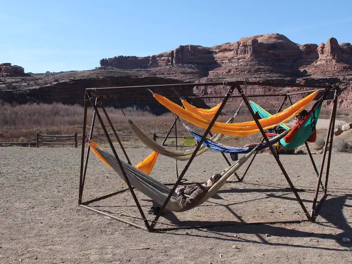 Gold Bar Group Sites — Hammock structure at site B