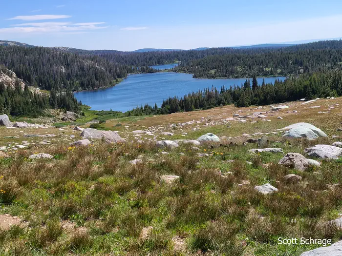 Brooklyn Lake Campground — Telephone Lakes along the Lost-Glacier Lakes Trail