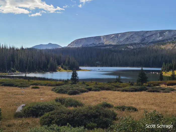 Brooklyn Lake Campground — Brooklyn Lake from the east