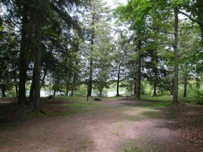 Au Train Lake Campground — AuTrain Lake Campground - Campsite 2