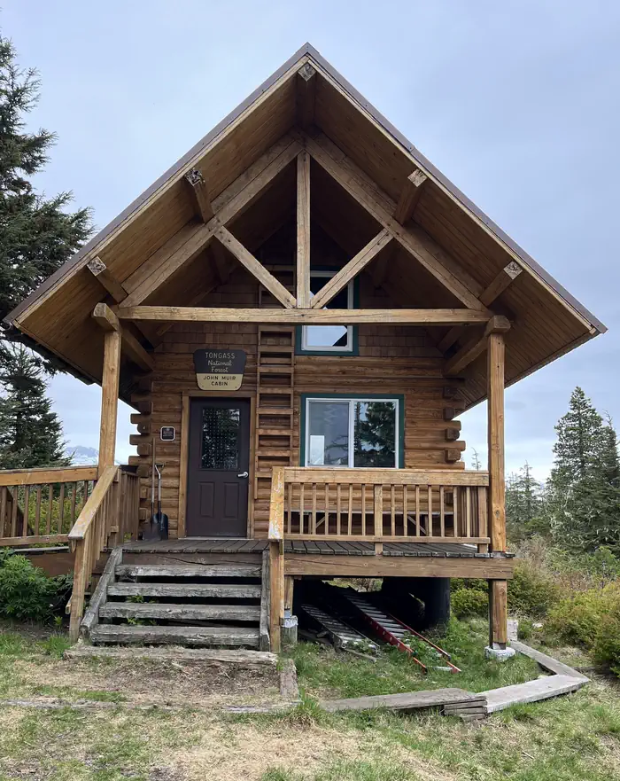 John Muir Cabin β Front of Cabin