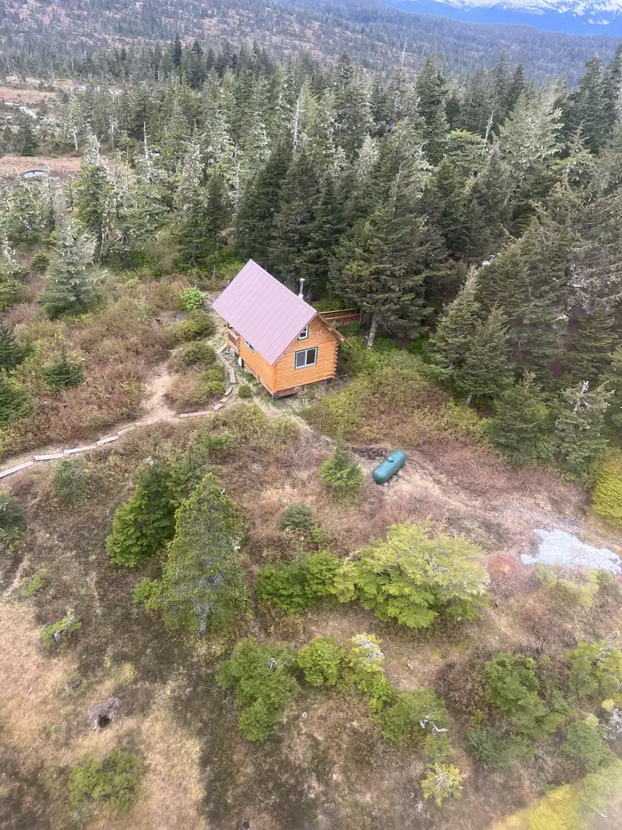 John Muir Cabin β John Muir Cabin from above