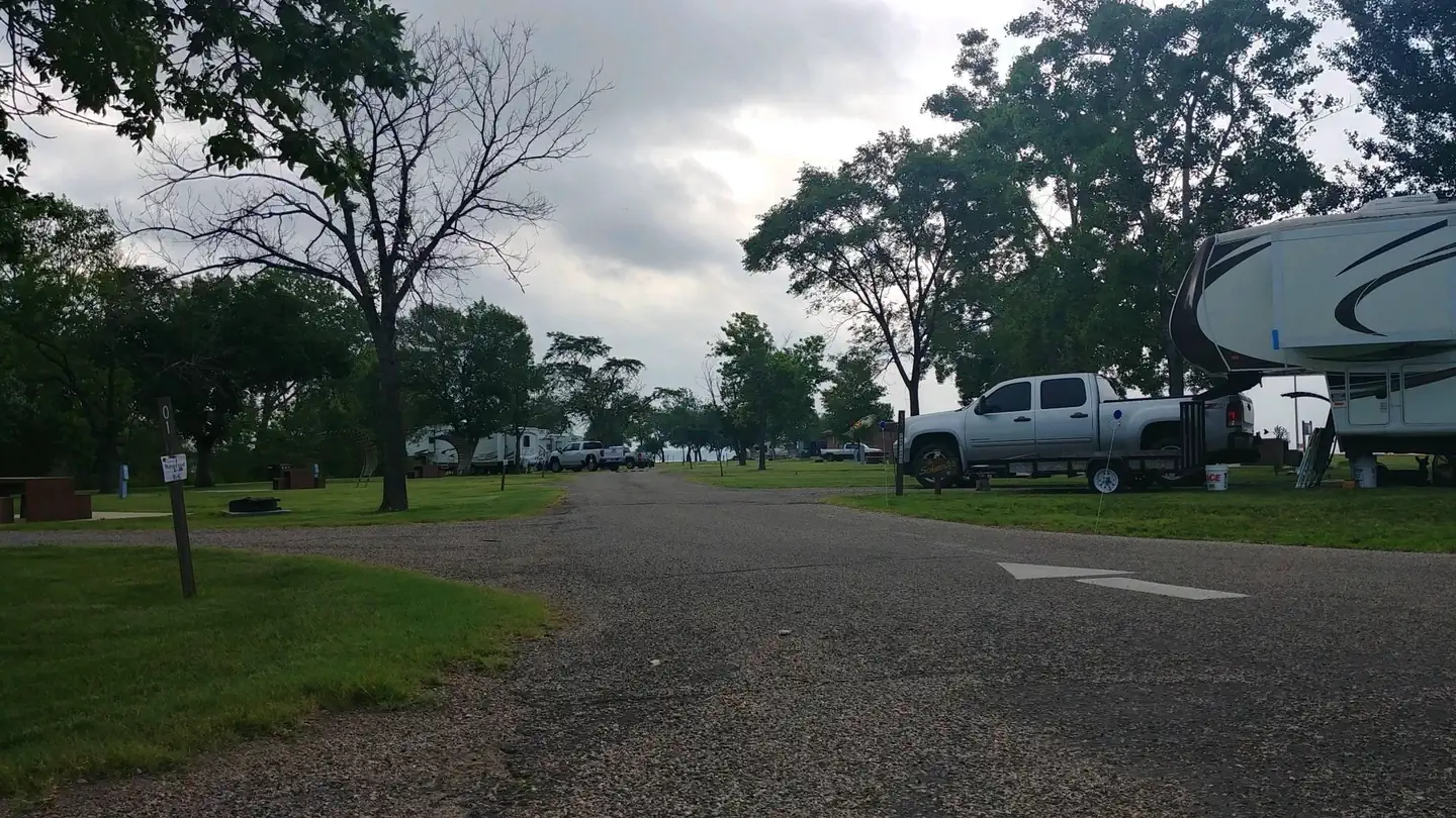 Left Tailrace — View of Left Tailrace Campground