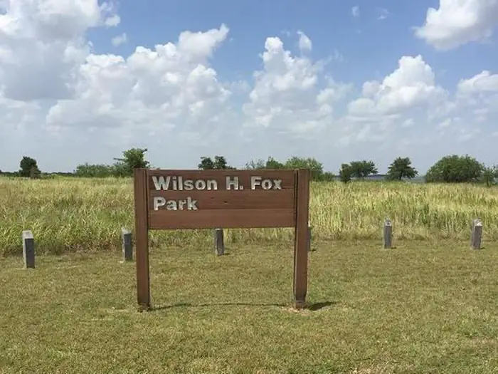 Wilson H Fox — Entrance Sign