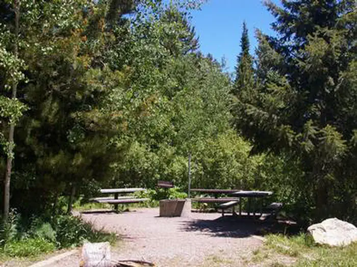 Big Springs - Caribou — Big Springs campsite in the sun