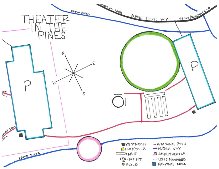 Theater In The Pines — Campground Map