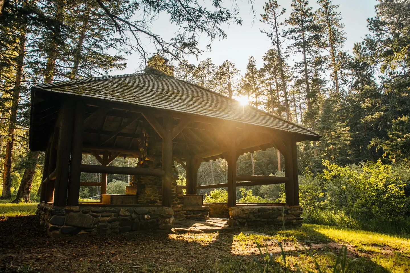 Dalton Lake Campground — Group Shelter