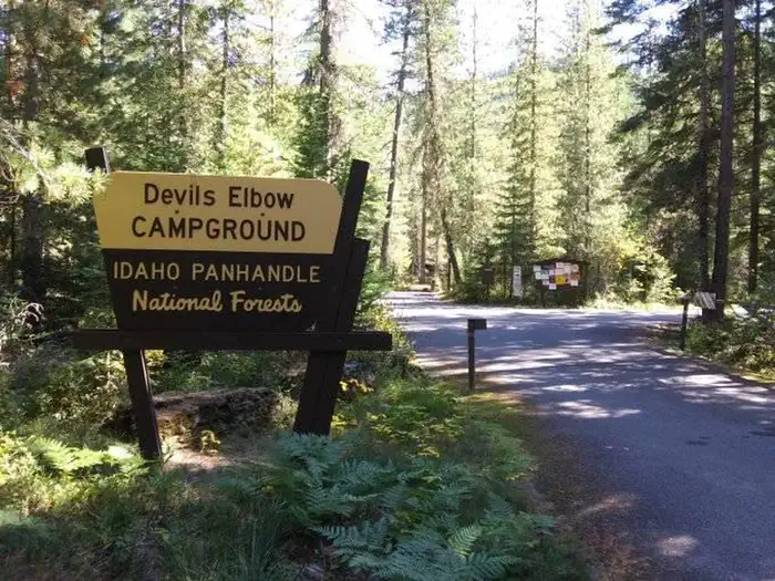 Devils Elbow — Devil's Elbow Campground Entrance