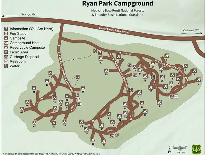 Ryan Park — Ryan Park Map
