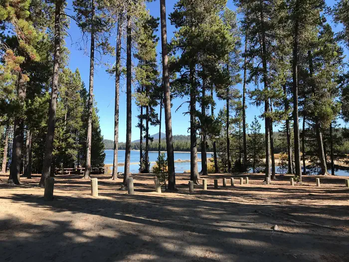 Contorta Point Group Camp — Crescent Lake from Contorta Point Campground
