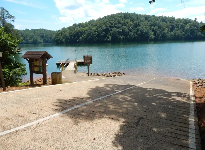 Horseshoe Point — Boat ramp access from Horseshoe Point.