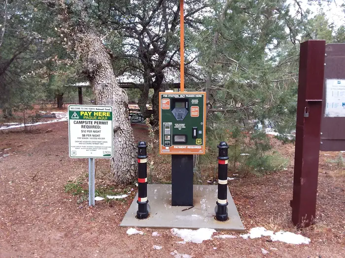 Timber Camp Recreation Area and Group Campgrounds — Timber Camp Rec. Area And Group CG: Self-Pay Fee Station