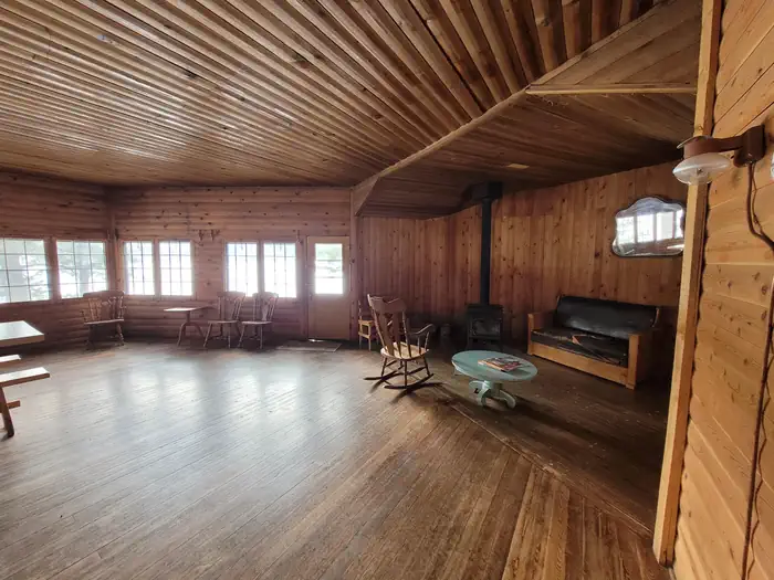 Woods Cabin — Western Half of Great Room