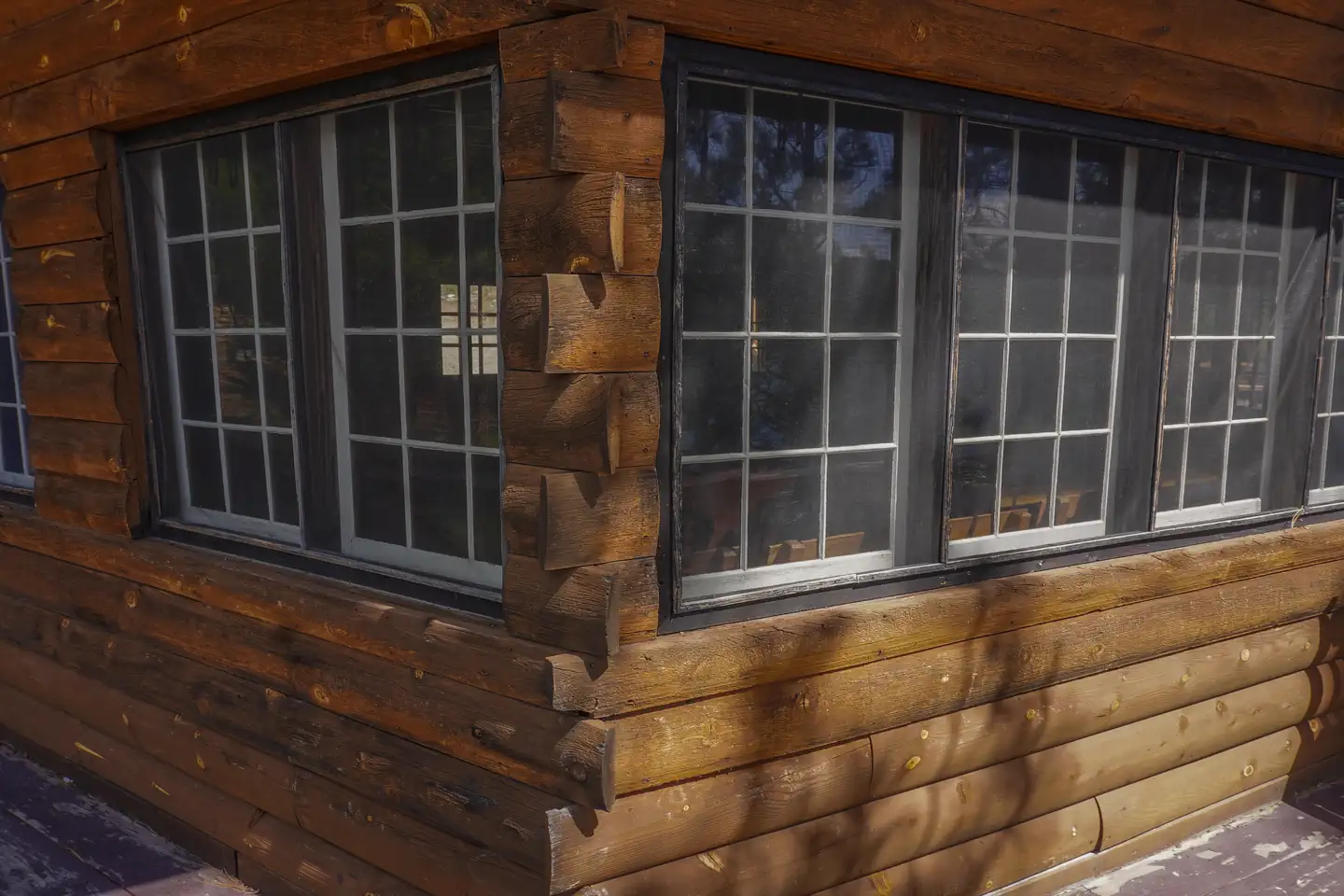 Woods Cabin — Woods Cabin Corner View