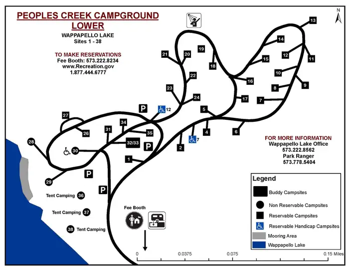 Peoples Creek — Peoples Creek Lower Campground