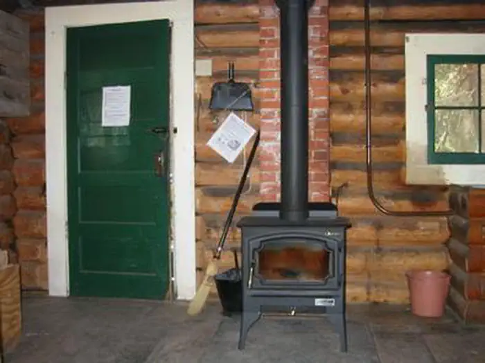 Mill Creek Cabin — Mill Creek Cabin woodstove