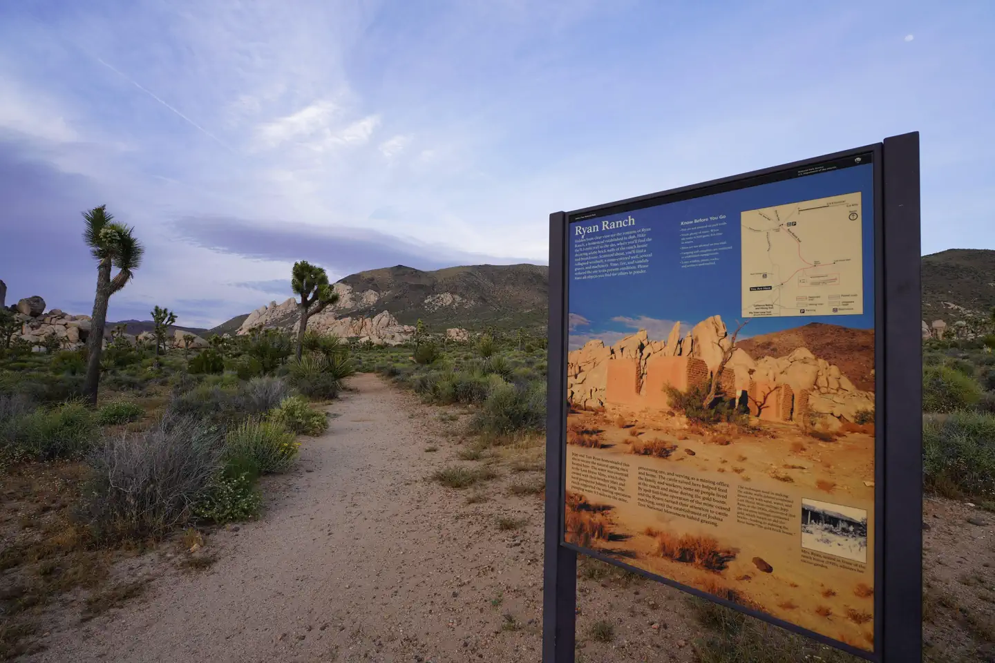 Ryan Campground — Hike to Ryan Ranch
