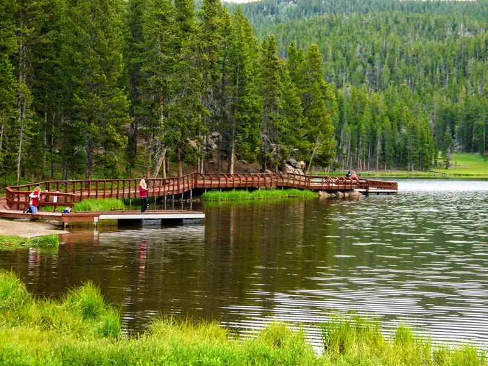 Sibley Lake — Sibley Lake Fishing Pier