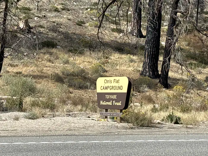 Chris Flat Campground — A photo of facility Chris Flat with No Amenities Shown