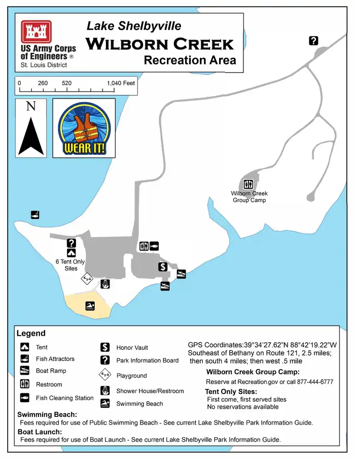 Wilborn Creek (group Camp) β Wilborn Creek Map