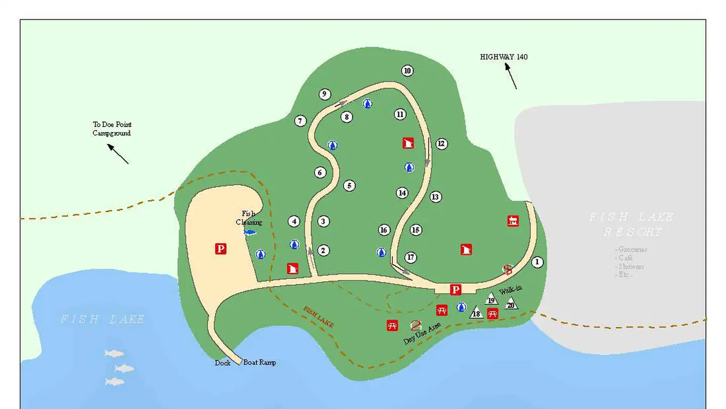 Fish Lake Campground - Rogue River