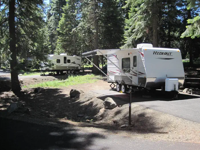 Walton Lake — RV camping site
