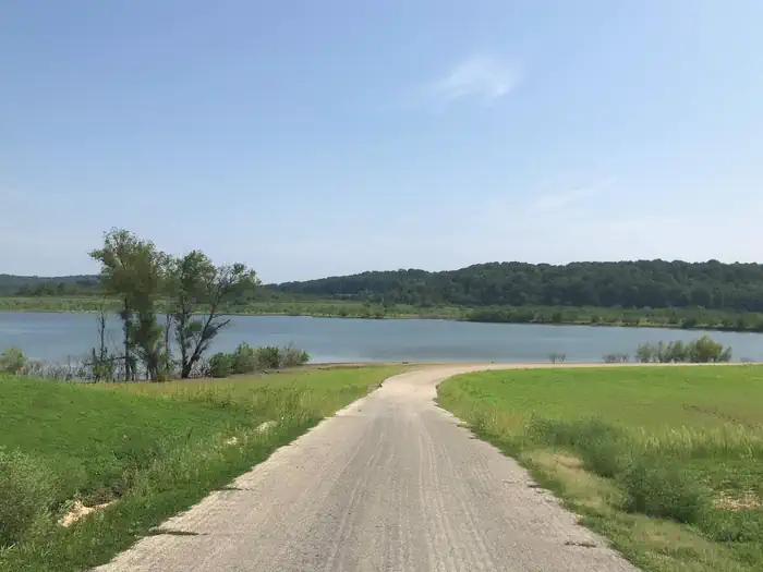Beaver Creek (mo) — VIEW OF LAKE FROM PARK