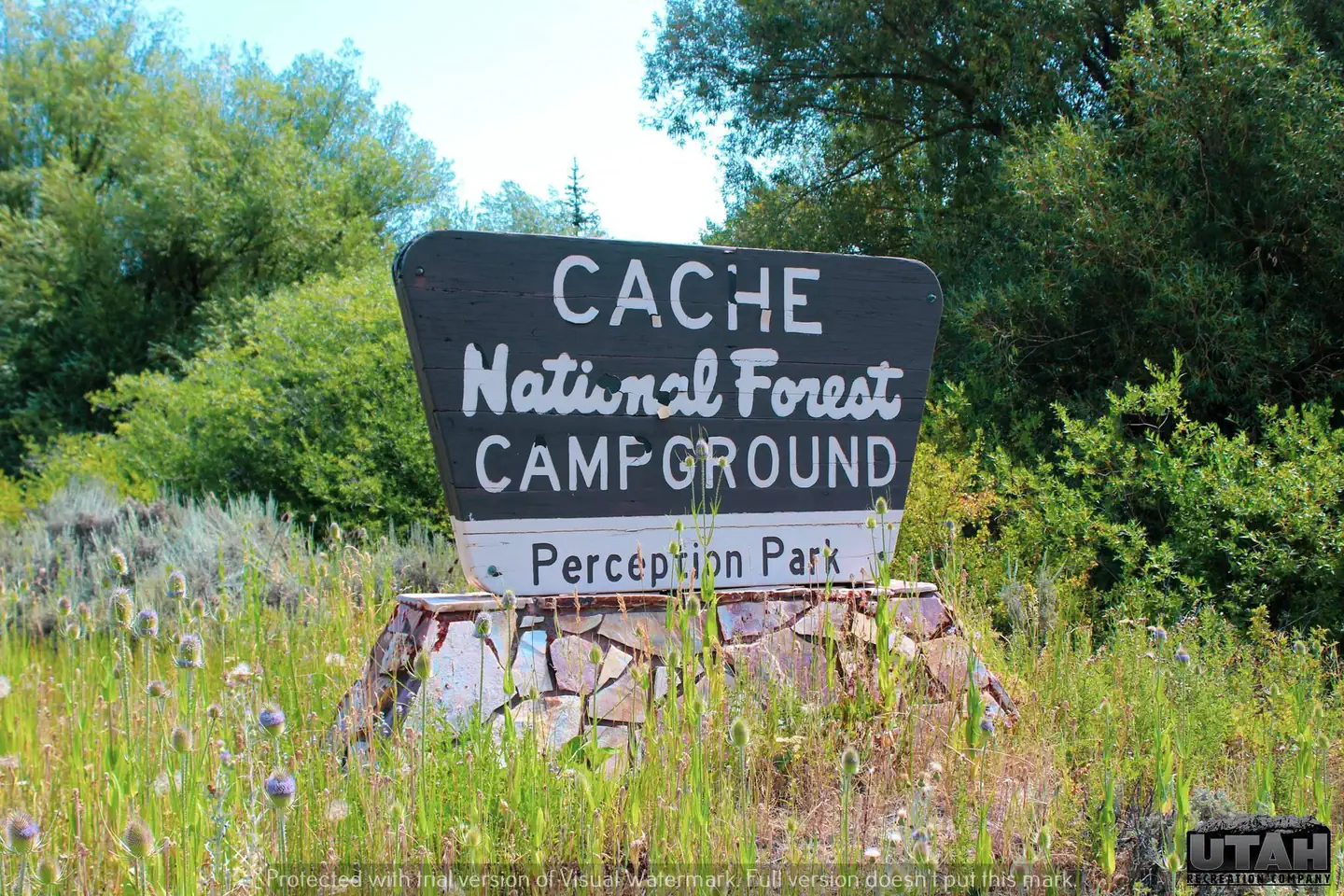 Perception Park — Perception Park sign