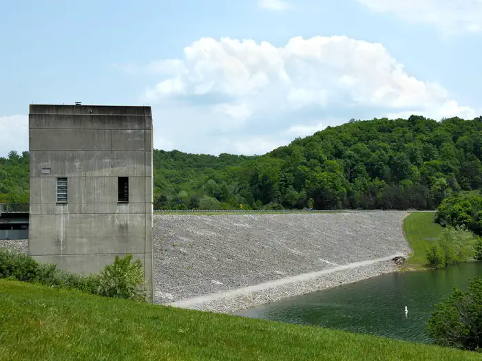 Grayson Lake Damsite Shelters — Grayson Lake Dam