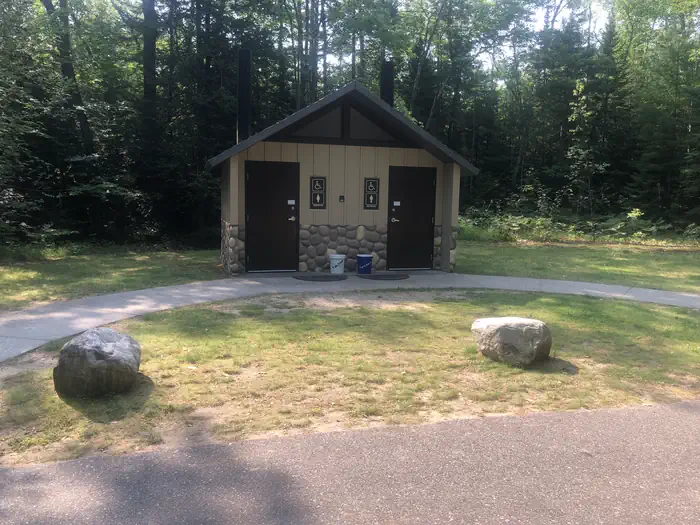 Bay View (Hiawatha National Forest, MI) — A photo of facility BAY VIEW
Bathroom